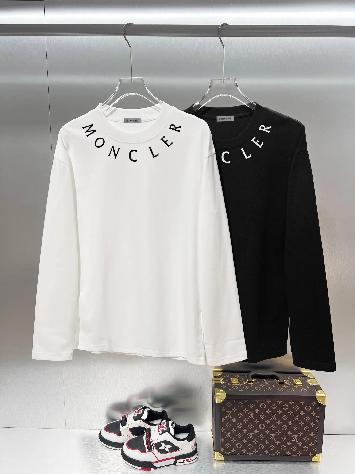 Moncler* Classic logo 🔥 T ✅ Quality ‼ ●340 ● ● 1：1 ● ●Size； S M L XL